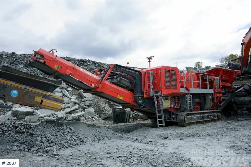 Terex Finlay J-1175 Jaw crusher with magnetic band. Few hours Trupintuvai