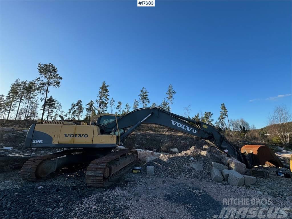 Volvo EC290CL Tracked excavator w/ digging bucket and ch Vikšriniai ekskavatoriai