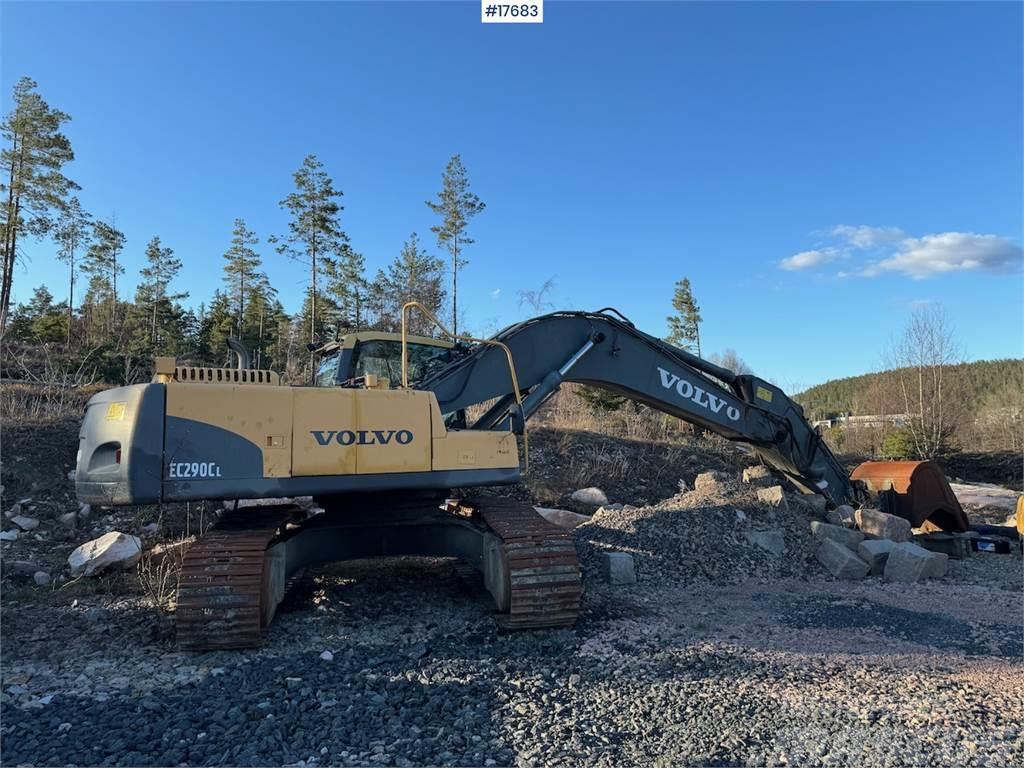 Volvo EC290CL Tracked excavator w/ digging bucket and ch Vikšriniai ekskavatoriai