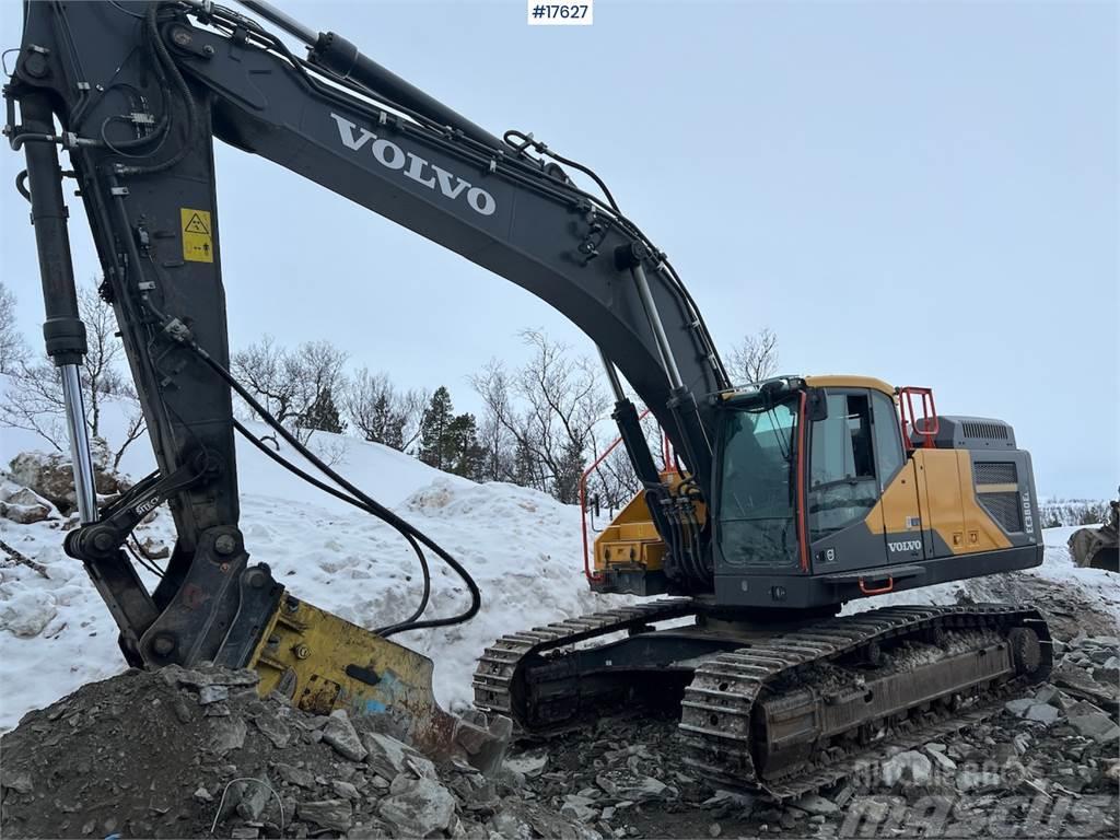 Volvo EC380EL excavator w/ 4370 hours WATCH VIDEO Vikšriniai ekskavatoriai
