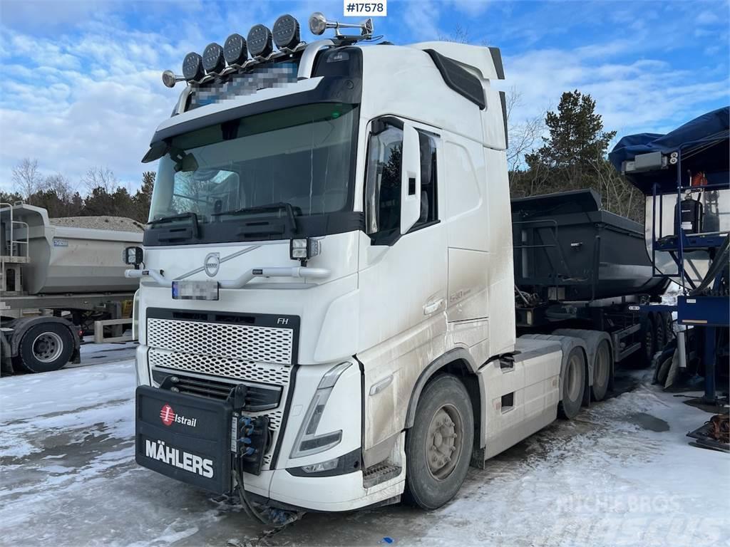 Volvo FH 540 6x4 Plow rig tractor w/ hydraulics and only Naudoti vilkikai