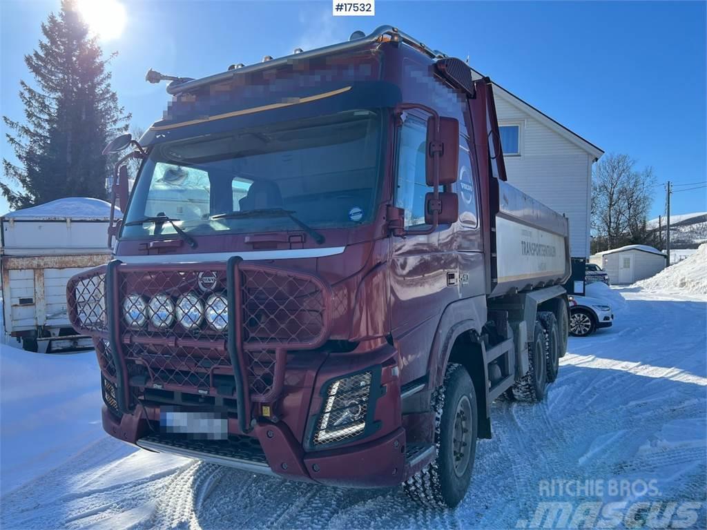 Volvo FMX 540 8x4 tipper EURO 6 w/ Elbo trailer Savivarčių priekabų vilkikai