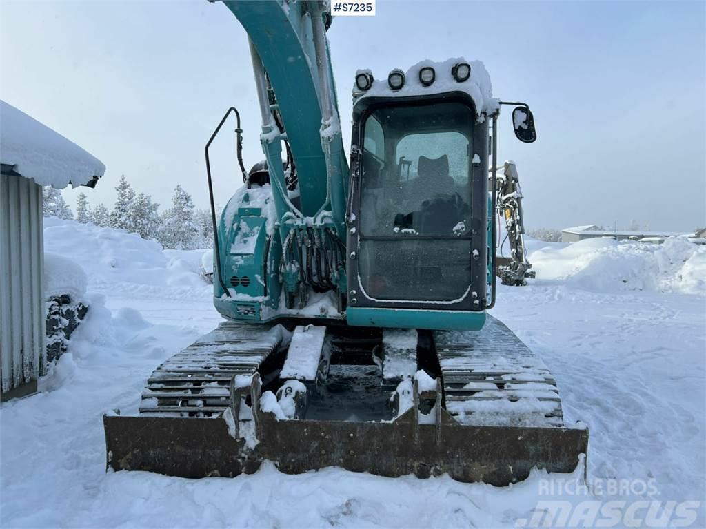 Kobelco SK140 SRLC-5 Excavator with Engcon rototilt Vikšriniai ekskavatoriai