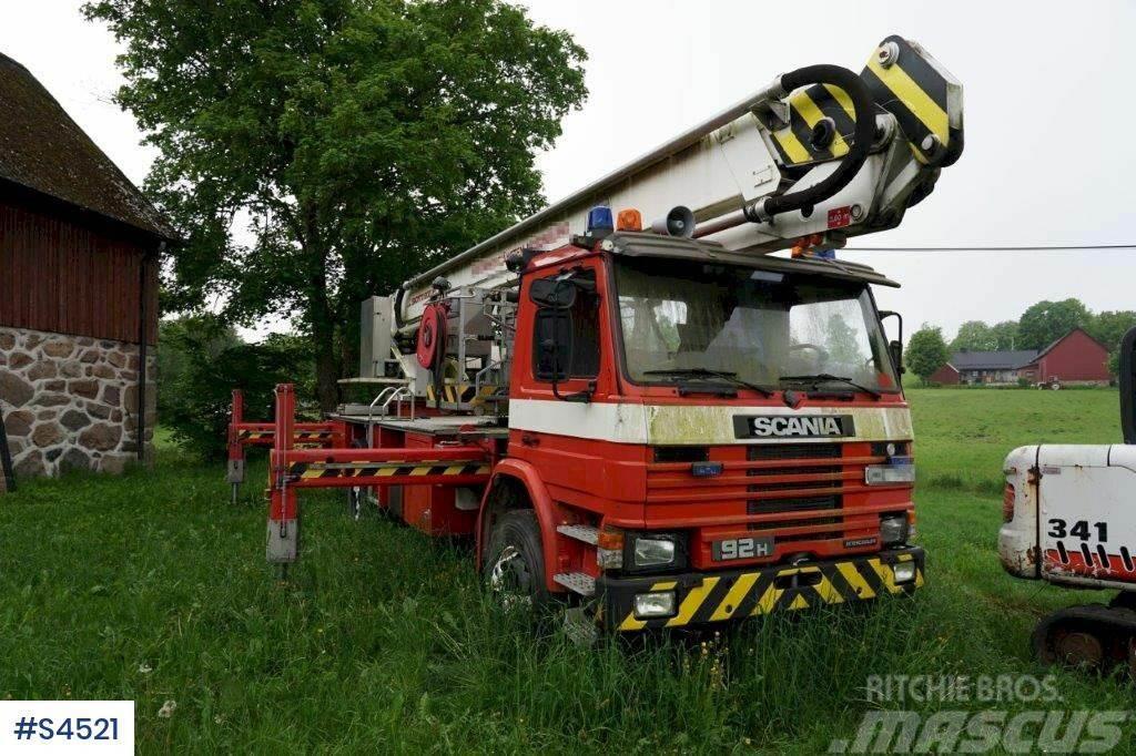 Scania 92H Firetruck rep object Visuotinės / bendrosios paskirties automobiliai