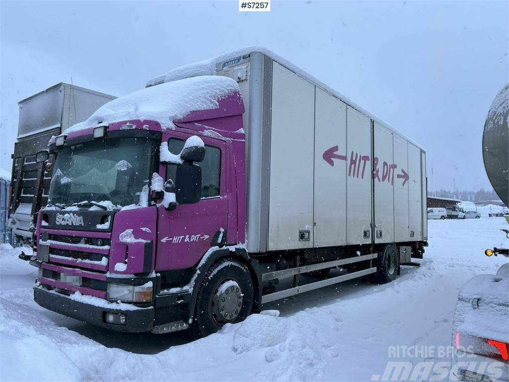 Scania P94 Box Truck Sunkvežimiai su dengtu kėbulu