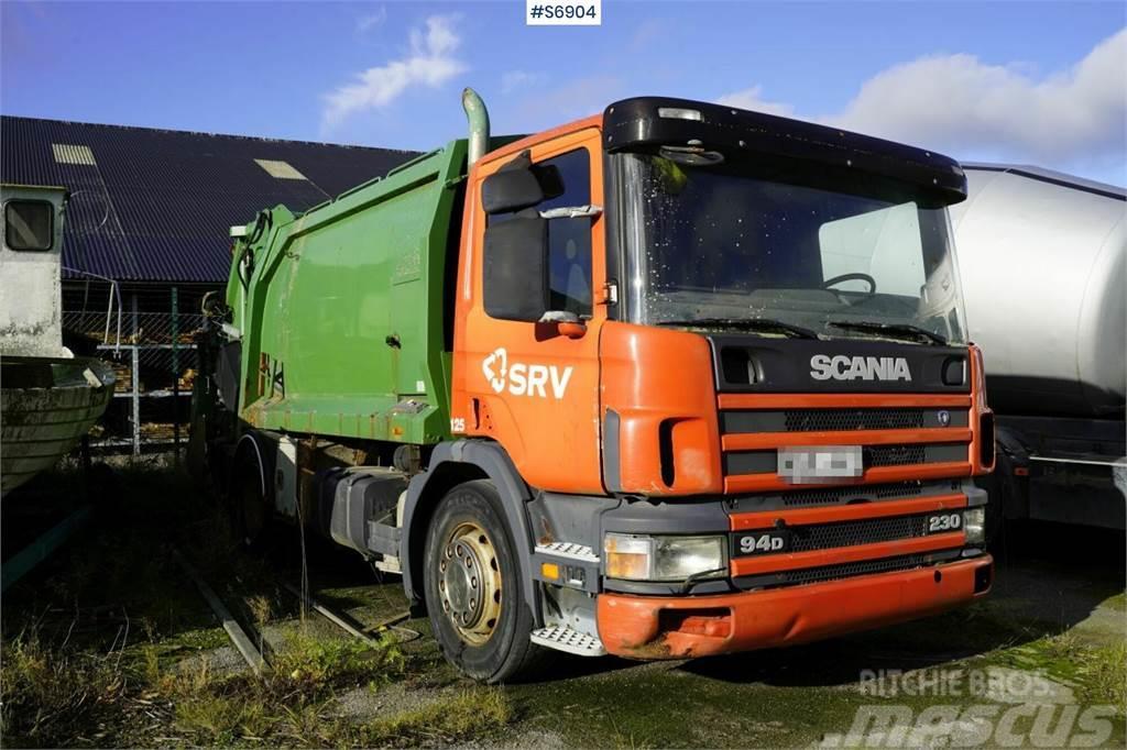 Scania P94 DB4x2LA 230 garbage truck Šlavimo sunkvežimiai