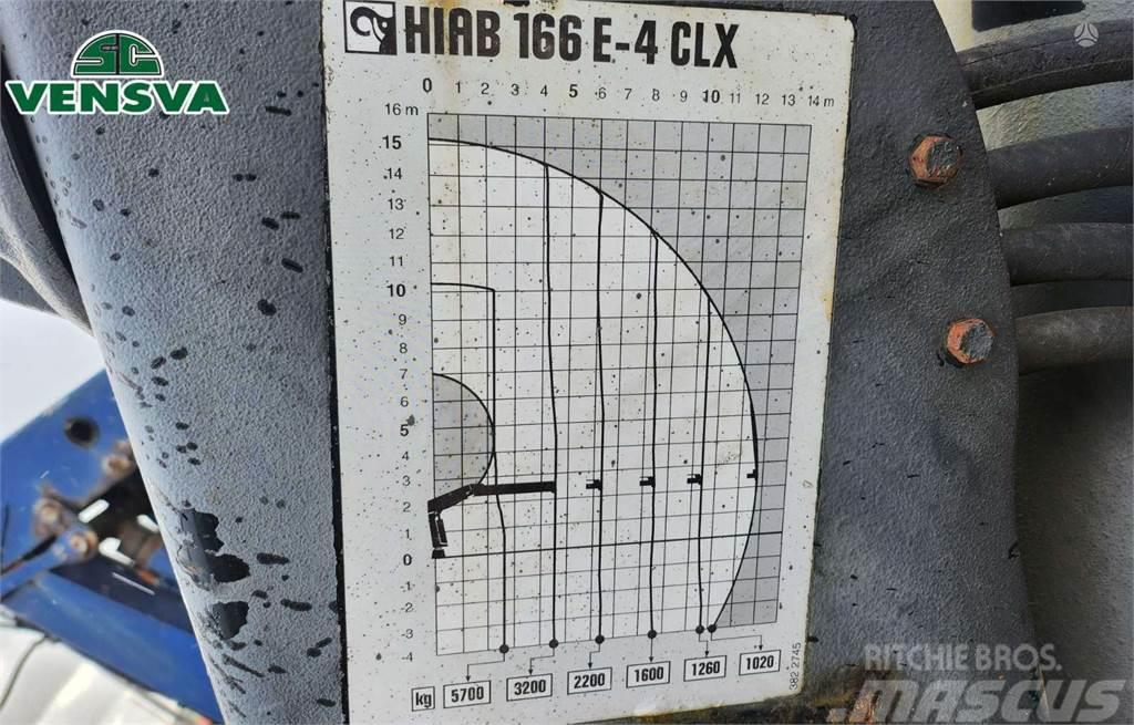 Hiab 166 E-4 CLX WITH REMOTE CONTRO Griebtuvai