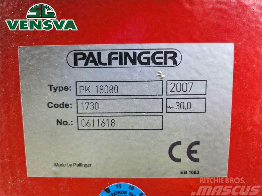 Palfinger PK 18080 WITH REMOTE CONTROL Griebtuvai