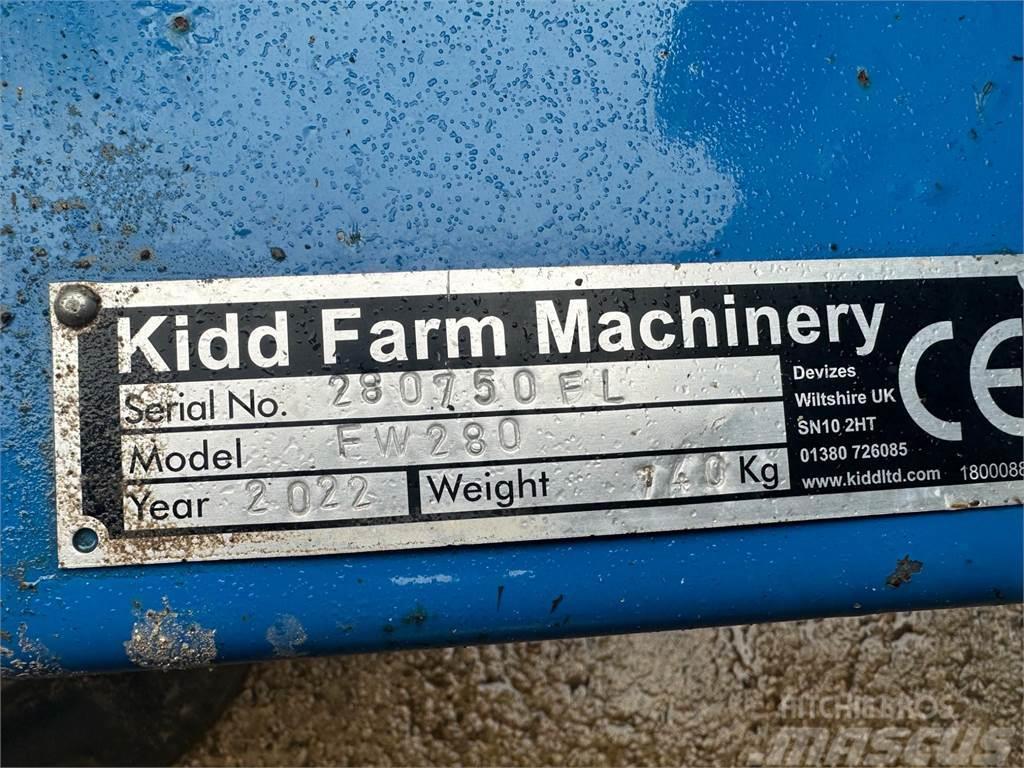  Kidd 280 Flail topper with sideshift Kiti pašarų derliaus nuėmimo įrengimai