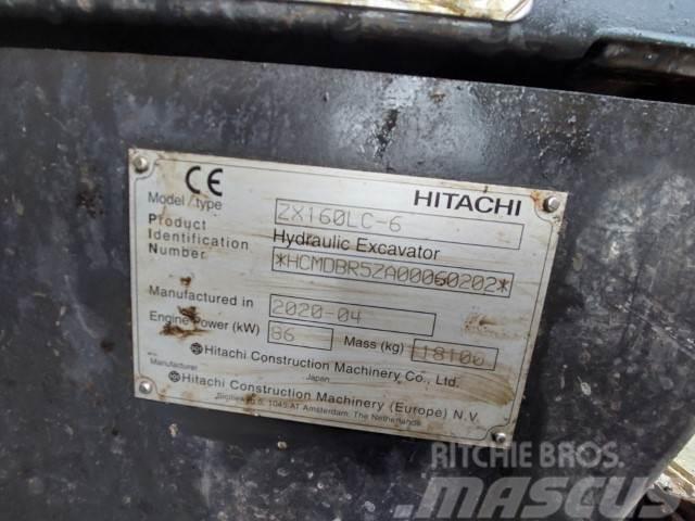 Hitachi ZX160 LC-6 Vikšriniai ekskavatoriai
