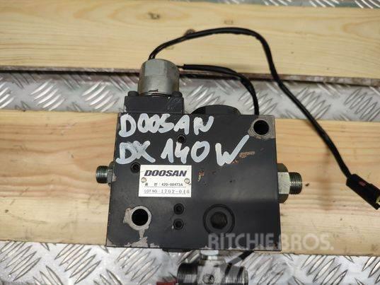 Doosan DX 140 W (1702-046)  hydraulic block Hidraulikos įrenginiai