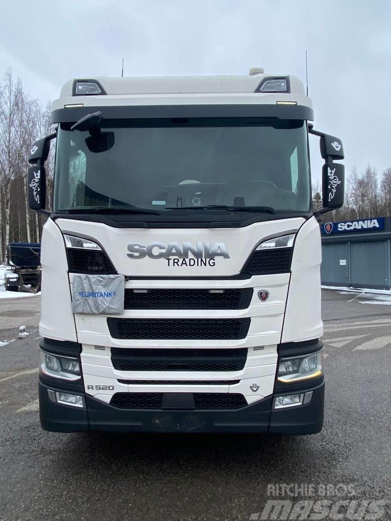 Scania R520 8x4 Retarder Full Air ADR Vilkikai šaldytuvai