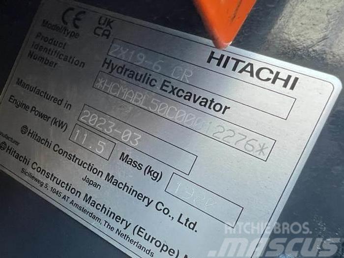 Hitachi ZX 19-6 Mini ekskavatoriai < 7 t