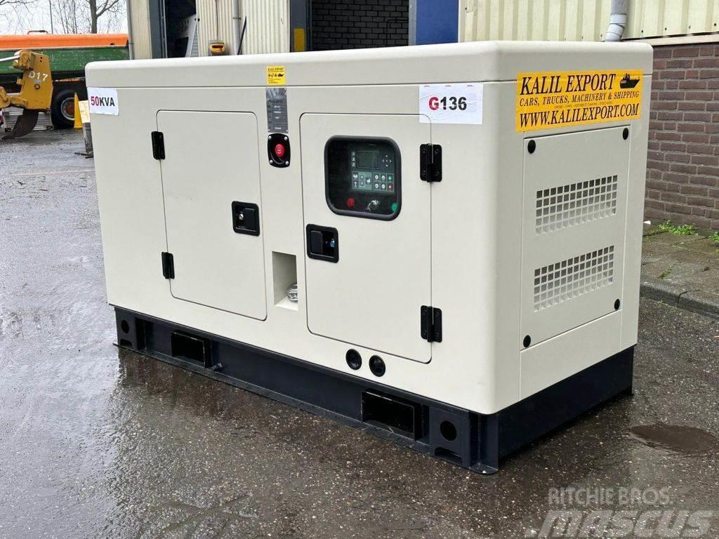 Ricardo 50 KVA (40KW) Silent Generator 3 Phase 50HZ 400V N Dyzeliniai generatoriai