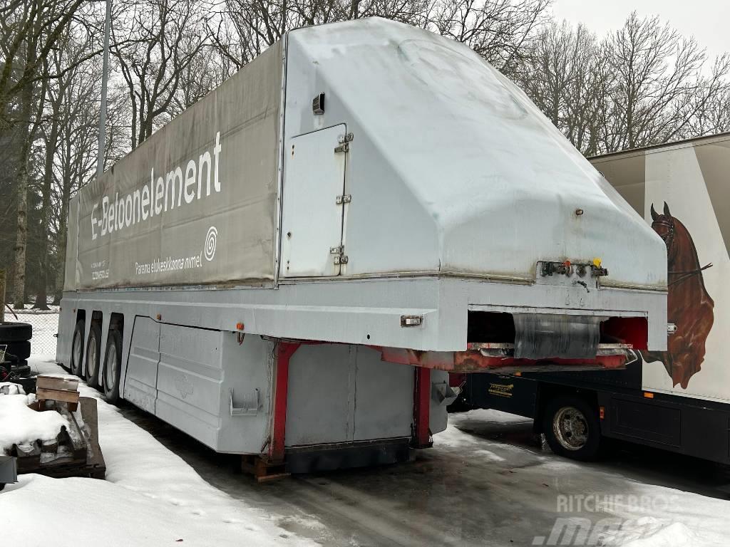 Orthaus OGT 24/B Bortinių sunkvežimių priekabos su nuleidžiamais bortais