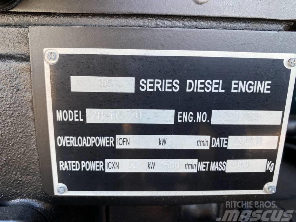 Bauer GFS-50KW ATS 62.5KVA Diesel Generator 400/230V Dyzeliniai generatoriai