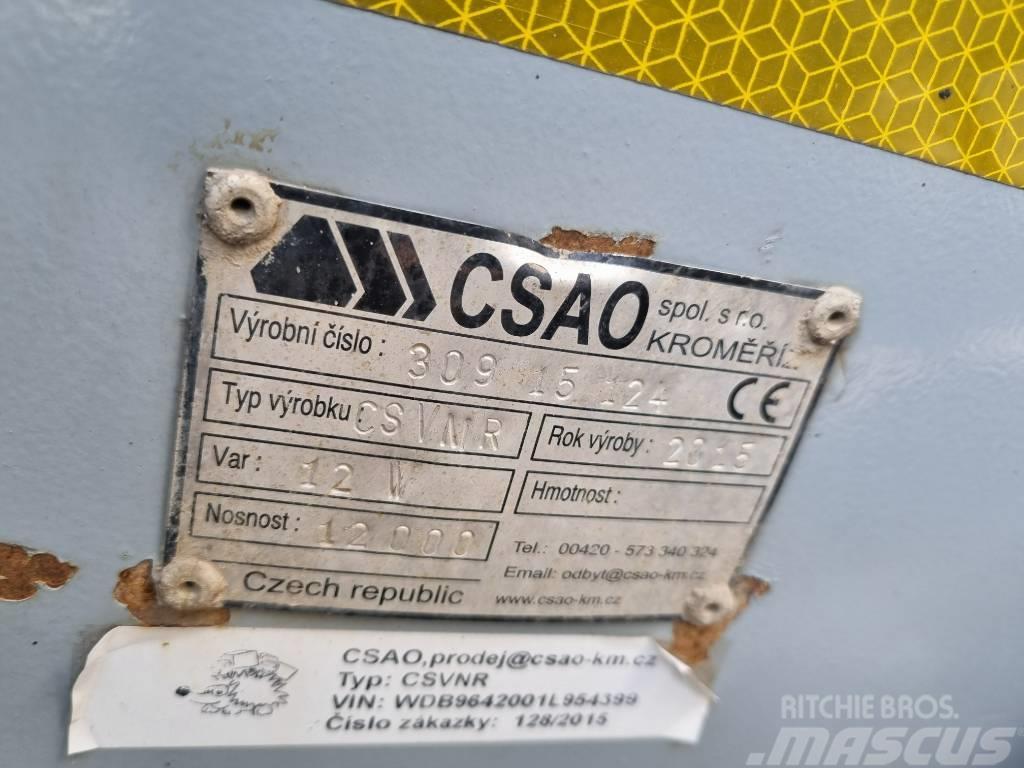  čsao reťazový nosič kontajnerov 2015 Sunkvežimiai su keliamuoju kabliu