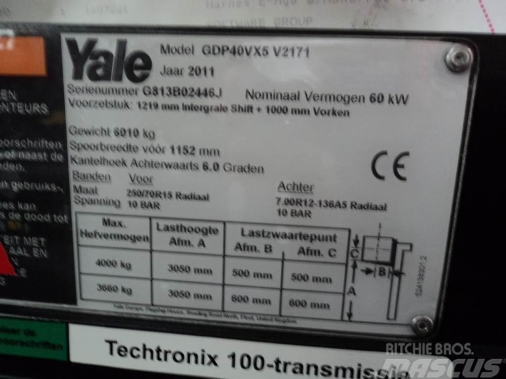 Yale GDP40VX5 2011 Dyzeliniai krautuvai