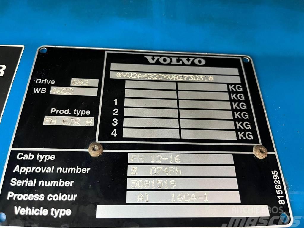 Volvo FH12 380 6x2 INTERCONSULT TANK 11920 L Kombinuotos paskirties / vakuuminiai sunkvežimiai