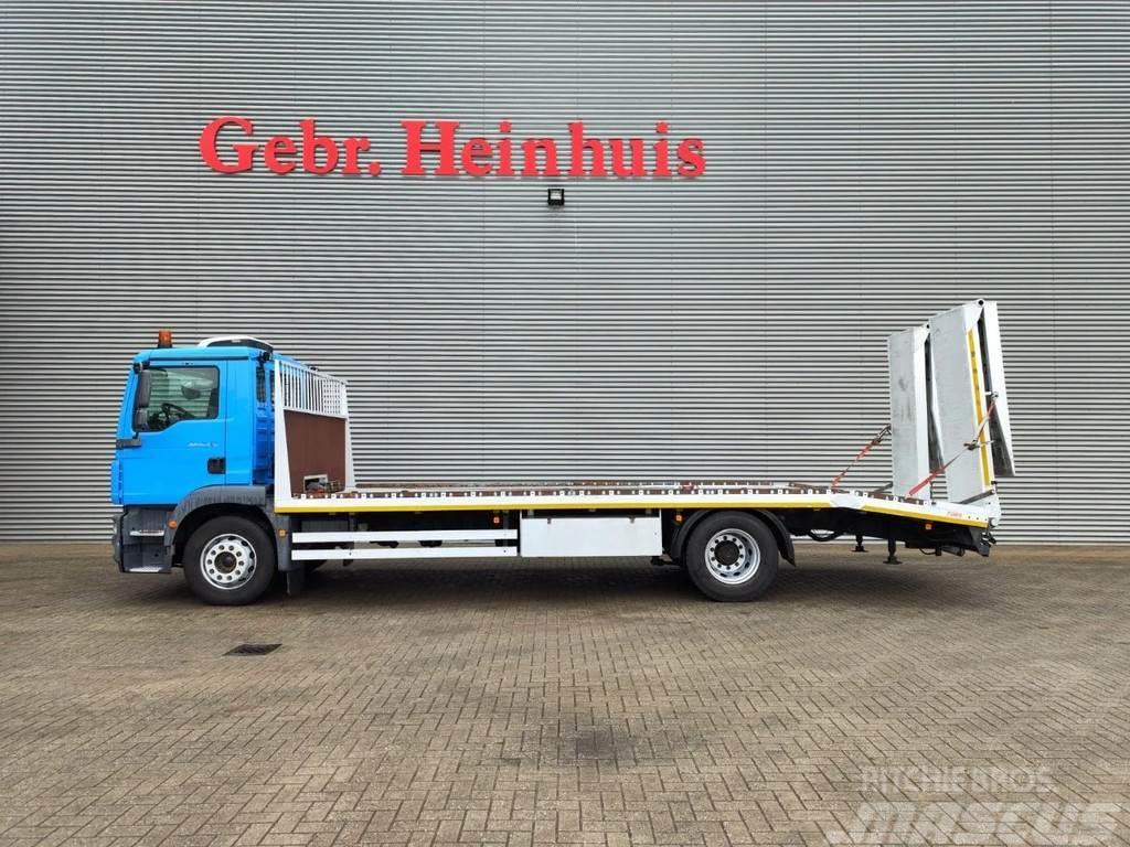 MAN TGM 18.290 4x2 Euro 5 Winch Ramps German Truck! Autovežiai