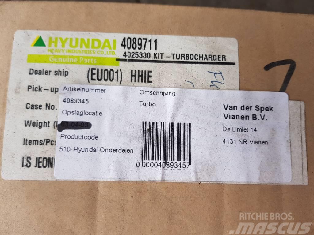 Hyundai Turbocharger Varikliai