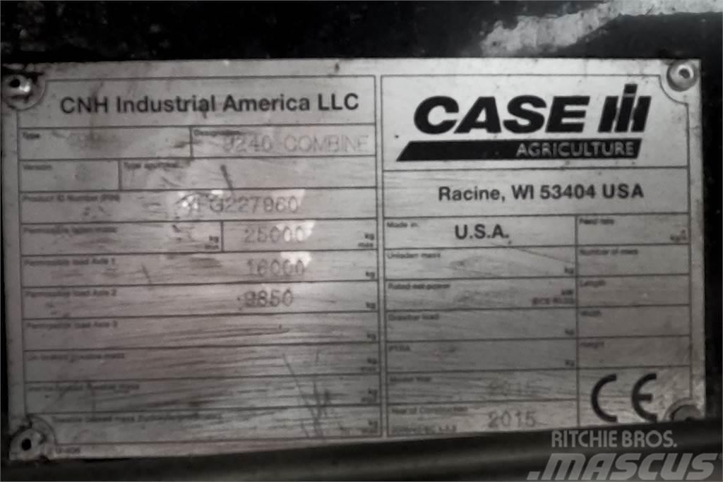 Case IH AF 9240 Derliaus nuėmimo kombainai