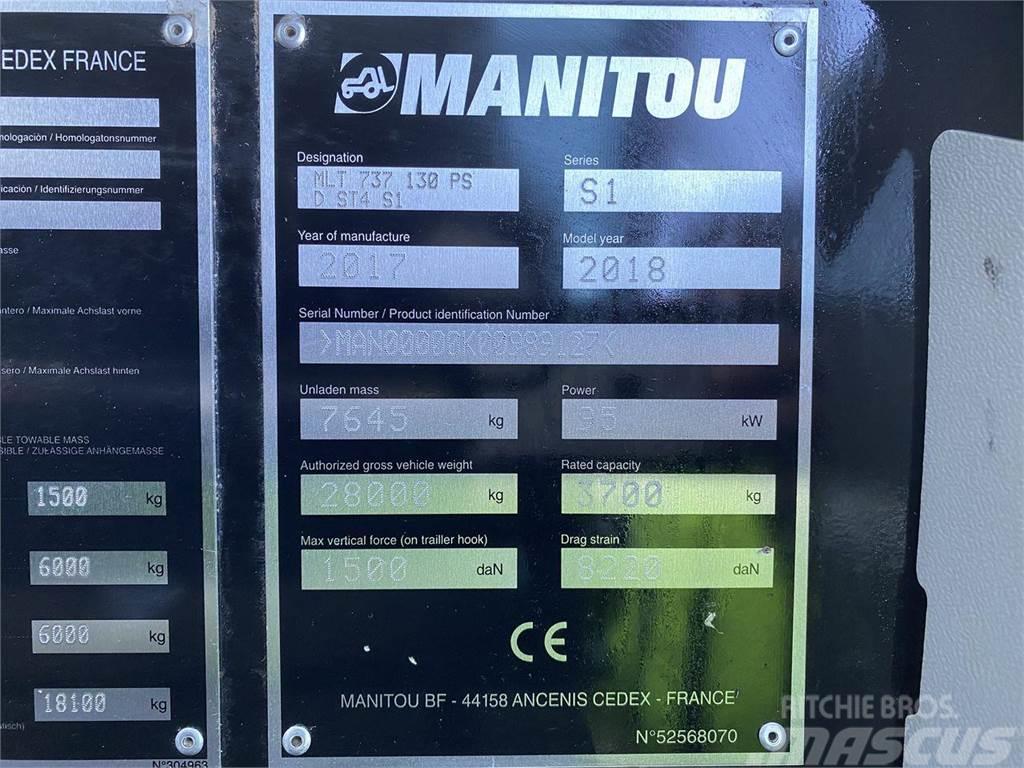 Manitou MLT737-130PS+ ELITE Teleskopiniai krautuvai žemės ūkiui