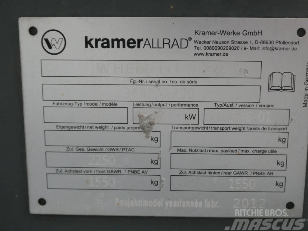 Kramer 350 Naudoti ratiniai krautuvai