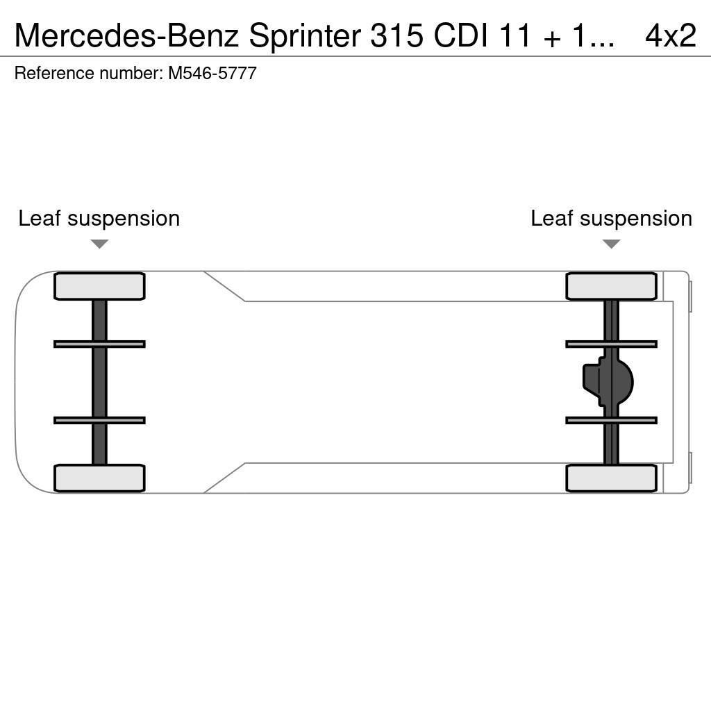Mercedes-Benz Sprinter 315 CDI 11 + 1 SEATS / LIFT Miesto autobusai