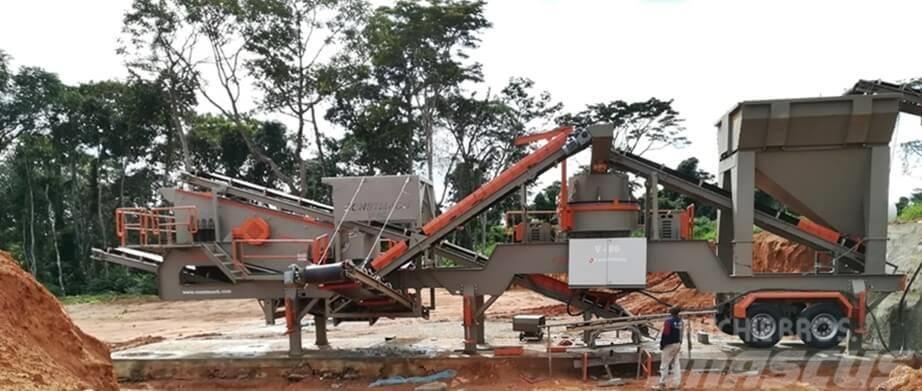 Constmach Mobile VSI Crushing Plant | Sand Making Machine Mobilūs smulkintuvai