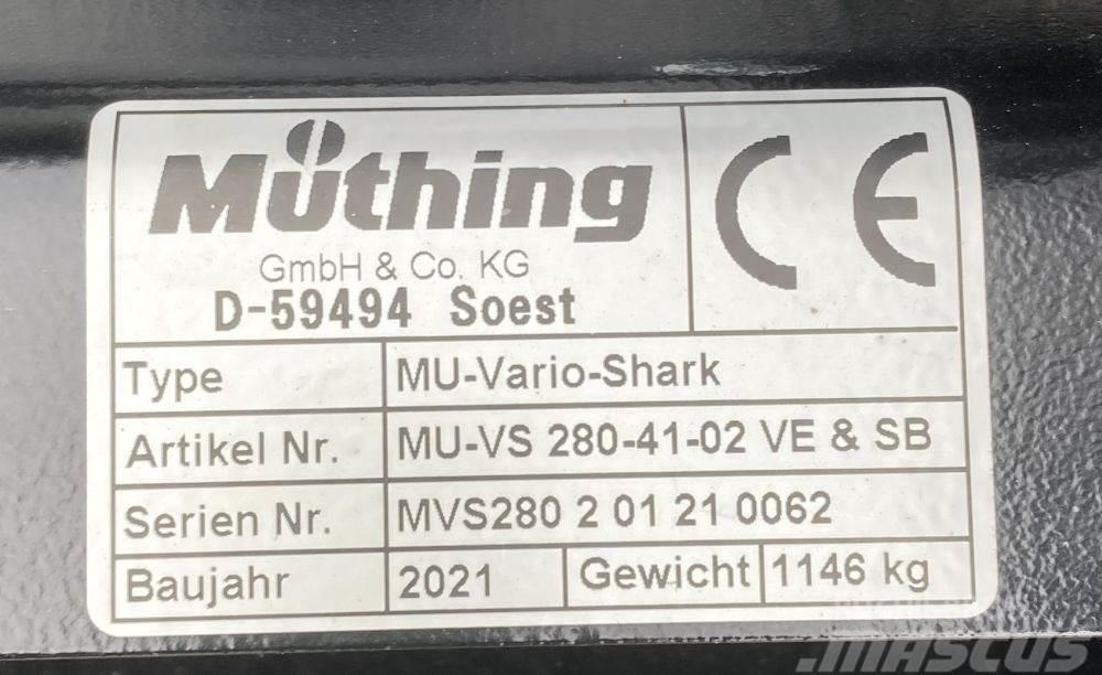 Müthing MU - Vario Shark 2.0 Kiti naudoti aplinkos tvarkymo įrengimai