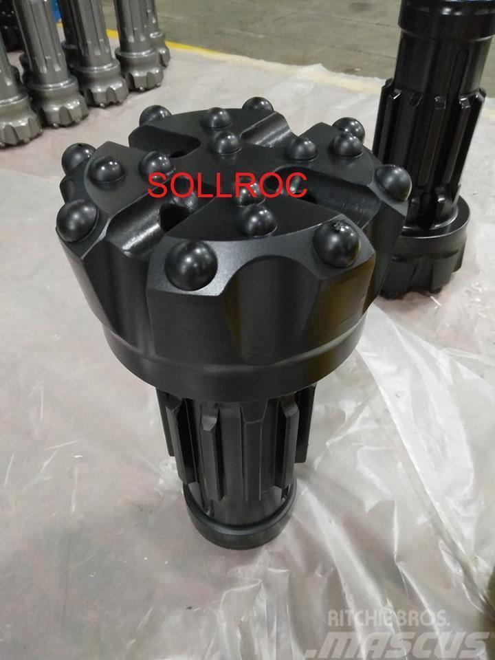 Sollroc QL60 171mm DTH Bits Black Color Rock Drilling Tool Gręžimo įranga ir atsarginės dalys