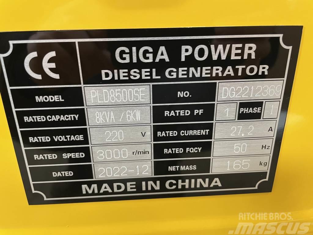  Giga power PLD8500SE 8KVA silent set Kiti generatoriai