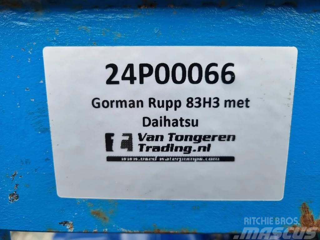 Gorman-Rupp Daihatsu DM850D Vandens siurbliai