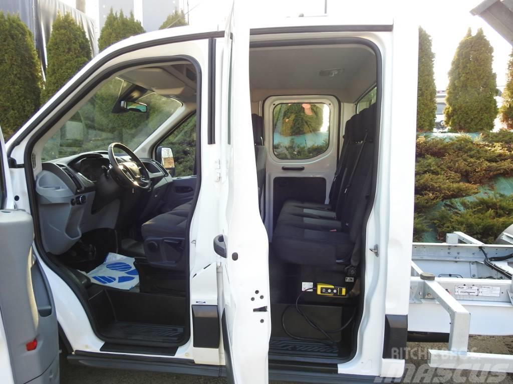 Ford TRANSIT TIPPER DOUBLE CABIN DOKA 7 SEATS A/C Savivarčiai furgonai