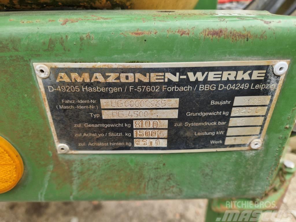 Amazone UG 4500 NOVA Prikabinami purkštuvai
