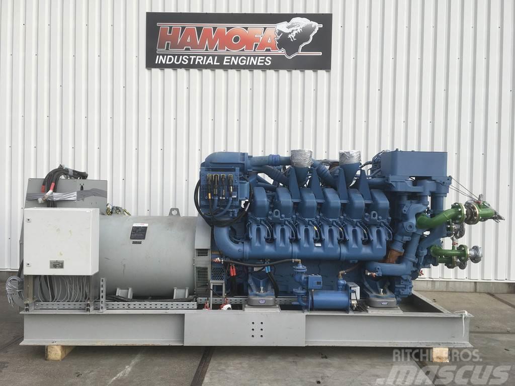 MTU 12V4000 G23R GENERATOR 1550KVA USED Dyzeliniai generatoriai