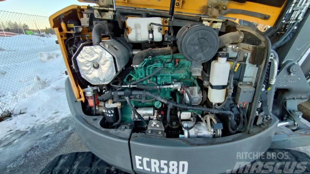 Volvo ECR 58 D Mini ekskavatoriai < 7 t