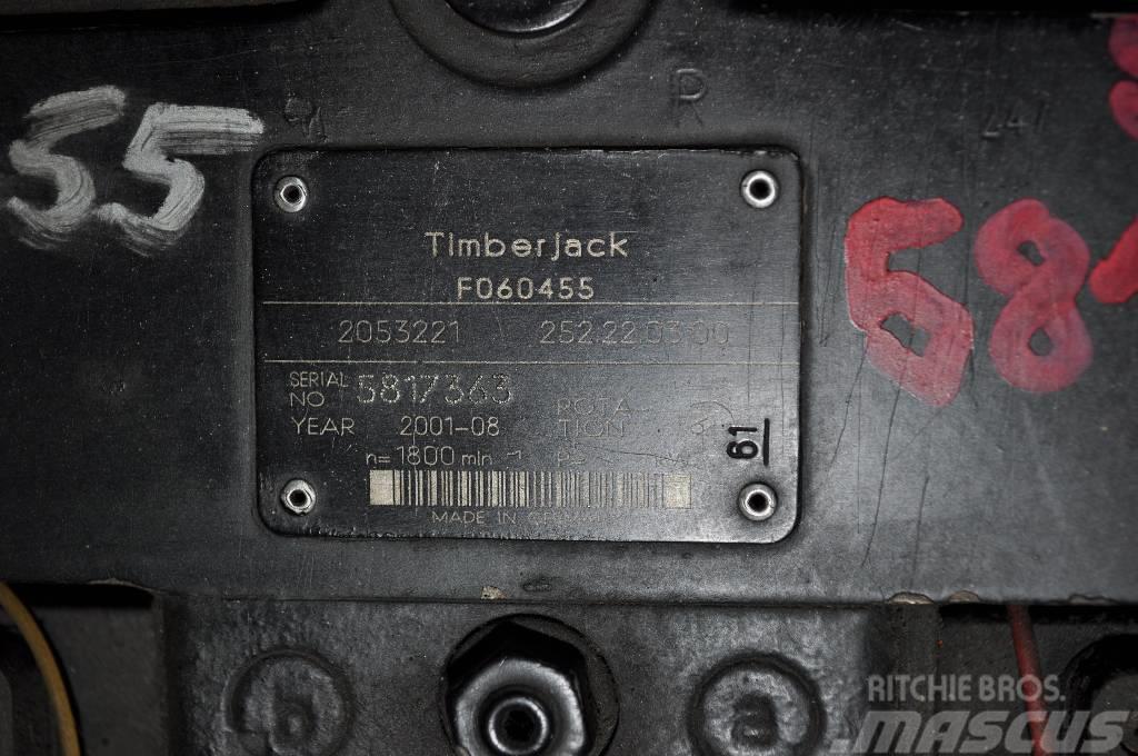 Timberjack 1270C Pompa jazdy F060455 Hidraulikos įrenginiai