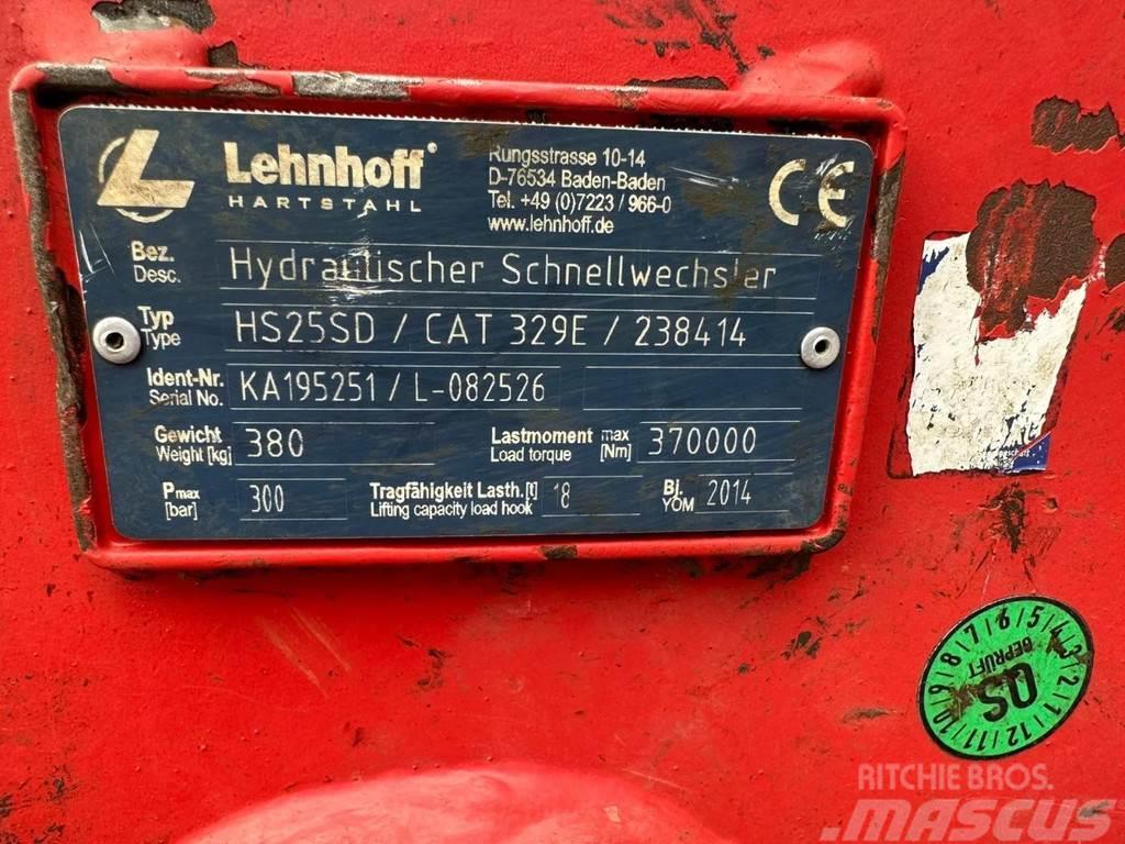Lehnhoff CAT 329D HS 25 SD Betono akmens klojimo technika