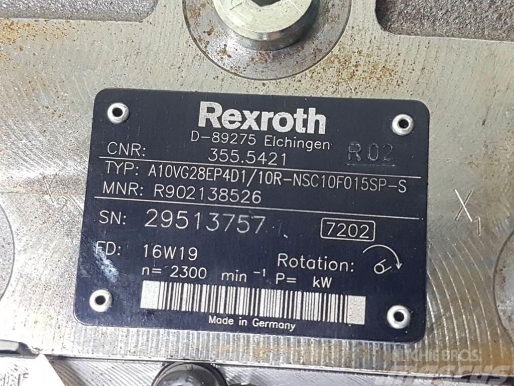 Rexroth A10VG28EP4D1/10R-Drive pump/Fahrpumpe/Rijpomp Hidraulikos įrenginiai