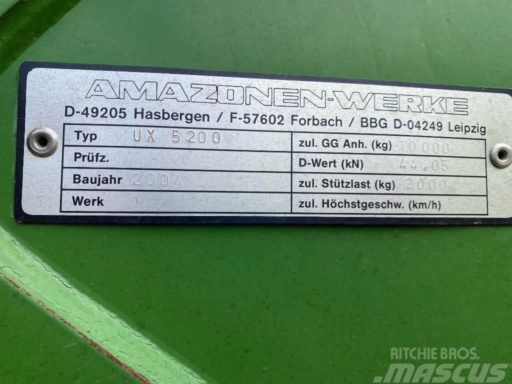 Amazone UX 5200 Prikabinami purkštuvai