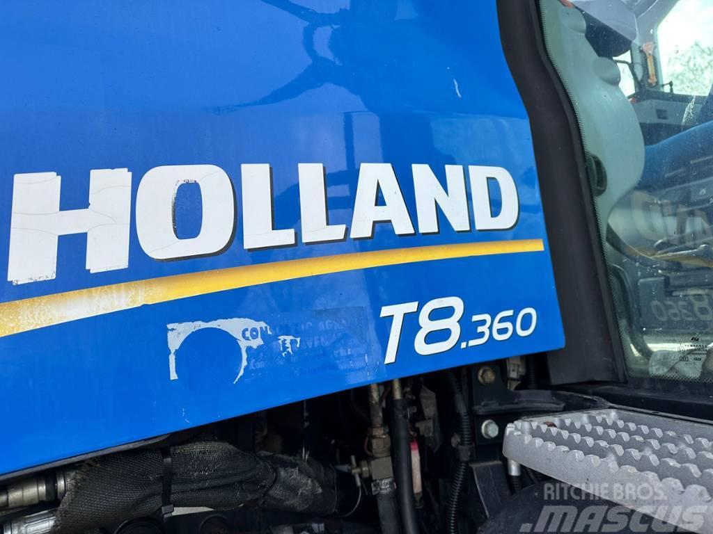 New Holland T8.360 ultra command Traktoriai