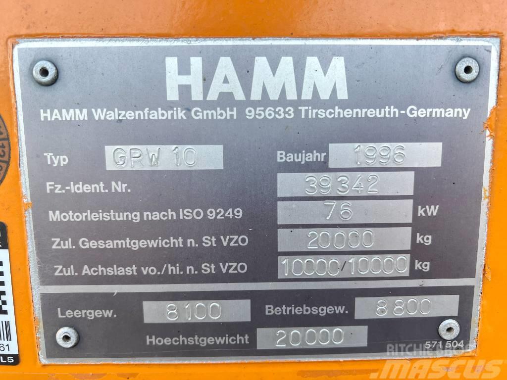 Hamm GRW 10 Good Working Condition Pneumo volai