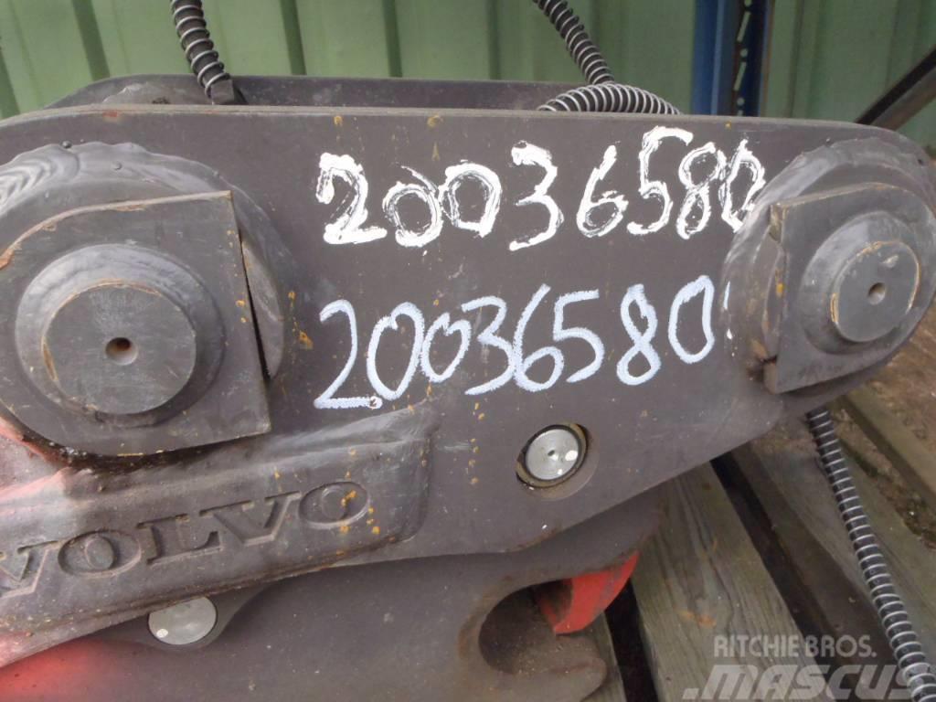 Volvo hydr. Schnellwechsler 8t Pin-on passend ECR88 Greito sujungimo jungtys