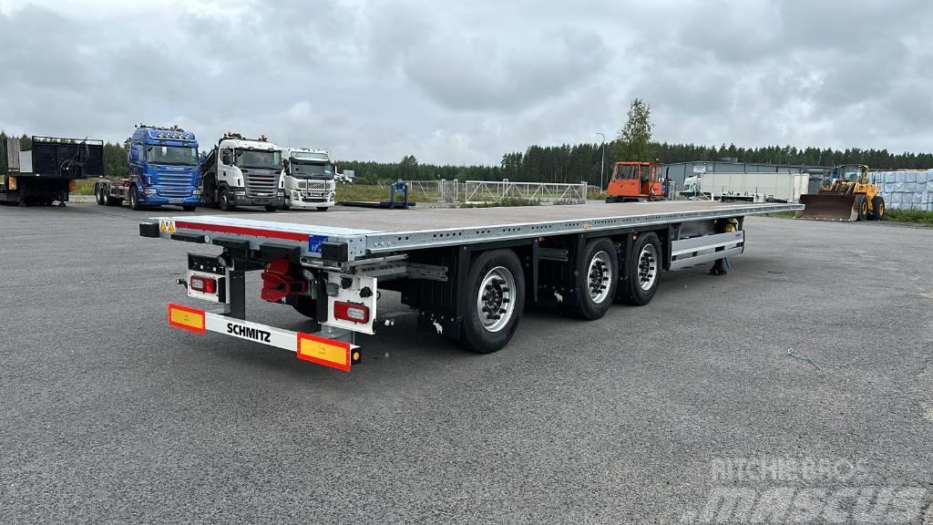 Schmitz 3-aks HCT Puoliperävaunu Bortinių sunkvežimių priekabos su nuleidžiamais bortais
