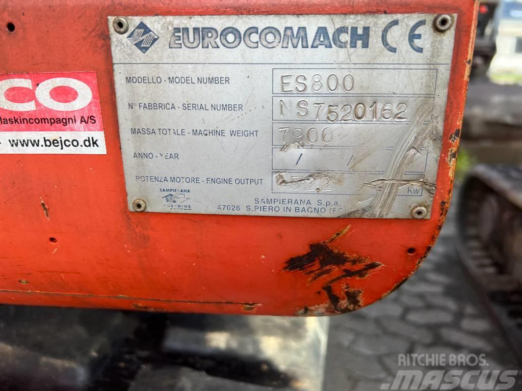 Eurocomach es800 Vidutinės galios ekskavatoriai 7-12 t