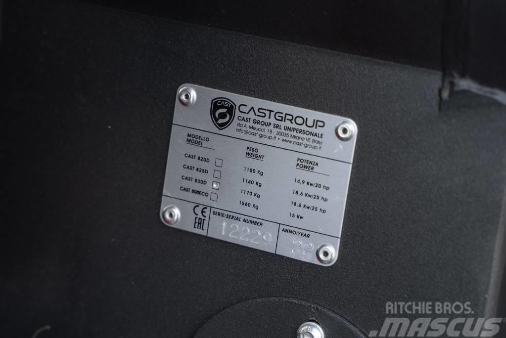Cast 830D CARBON Mini krautuvai