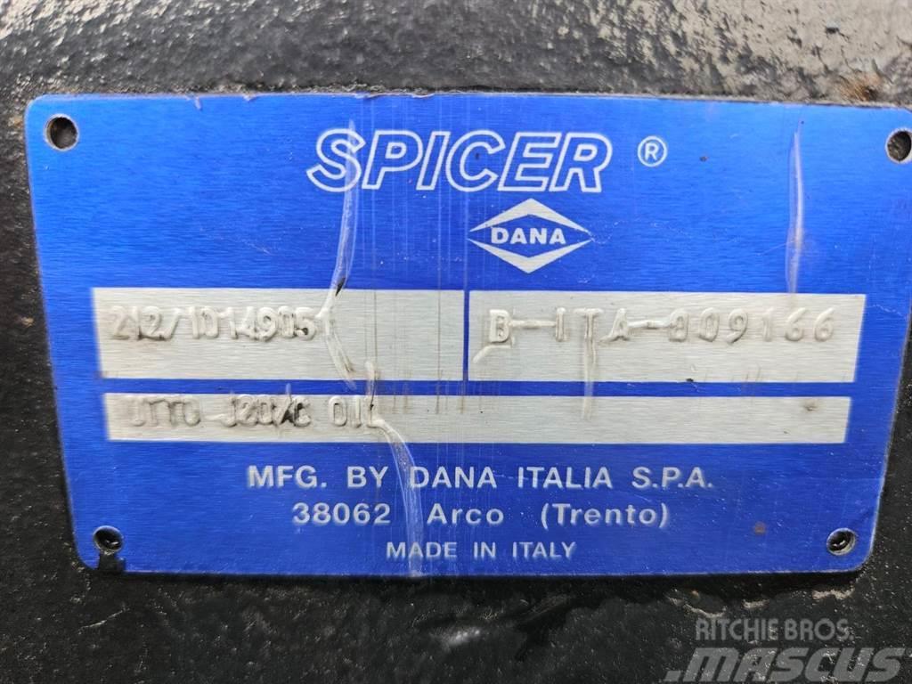 Spicer Dana 212/10149051 - Axle/Achse/As Ašys