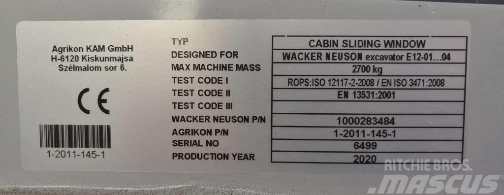 Wacker Neuson ET Kiti naudoti statybos komponentai
